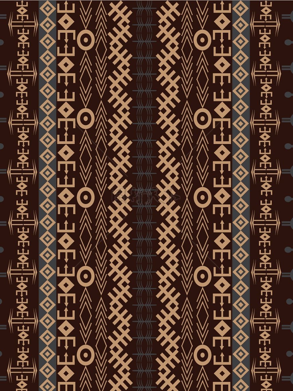 传统 欧式俄式花卉底图底纹  图案背景贴图 棕底传统布纹