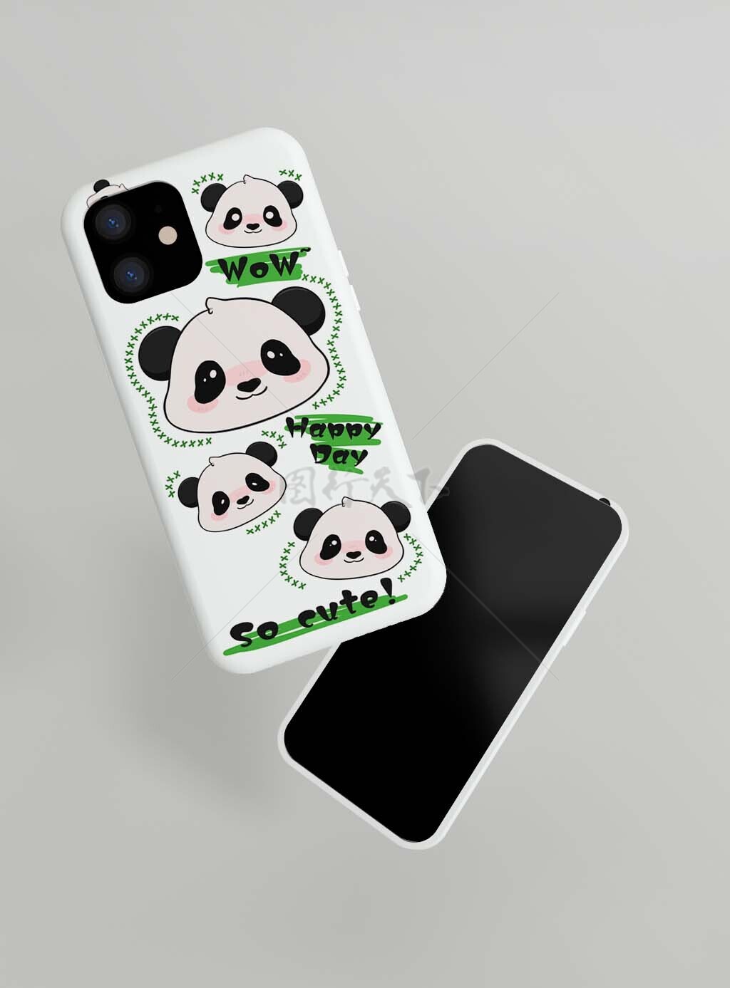 快乐熊猫手机壁纸
